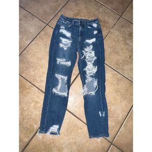 American Eagle Mom Jeans Size 2